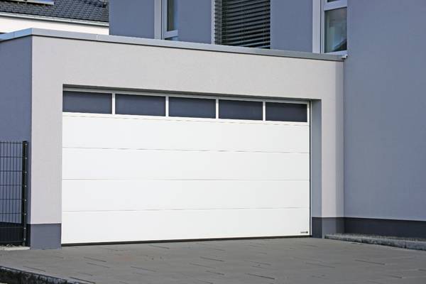 modern sectional garage door