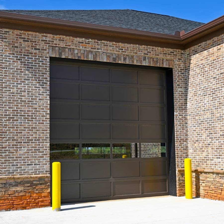 tall sectional garage door